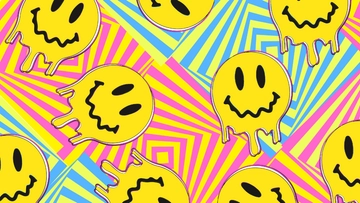 Free Trippy Pattern Background Template to Edit Online