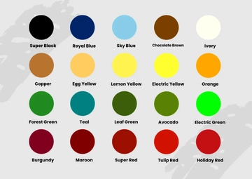Free Sample Food Coloring Chart Template to Edit Online