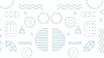 Free Geometric Transparent Background Template to Edit Online