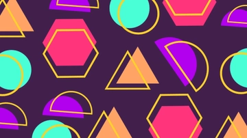 Free Simple Geometric Background Template to Edit Online