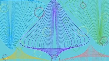 Free Multicolor Geometric Background Template to Edit Online