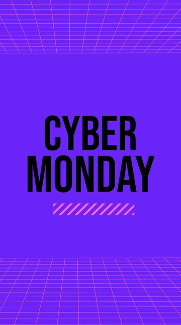 Free Cyber Monday iPhone Background Template to Edit Online Free Cyber Monday iPhone Background Template to Edit Online