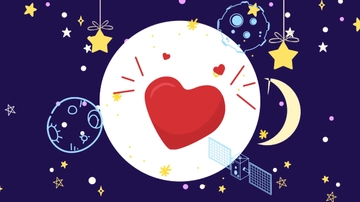 Free Galaxy Love Background Template to Edit Online