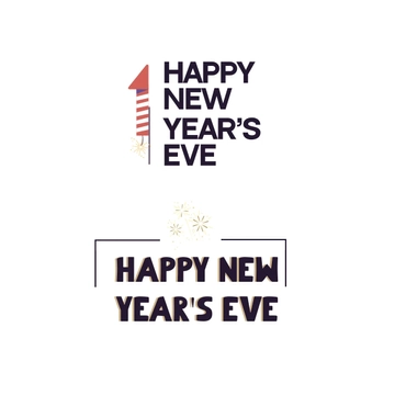 Free New Year's Eve Logo Vector Template to Edit Online