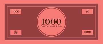 Free Monopoly Play Money Template to Edit Online
