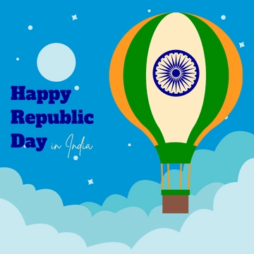 Free Editable CloudRepublic Day Clipart Template to Edit Online