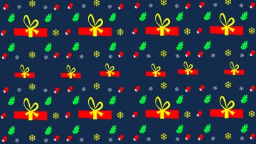 Free Boxing Day Pattern Background Template to Edit Online