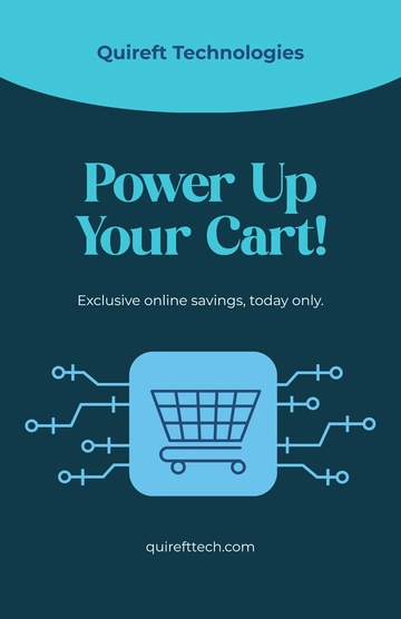 Free Cyber Monday Event Poster Template to Edit Online