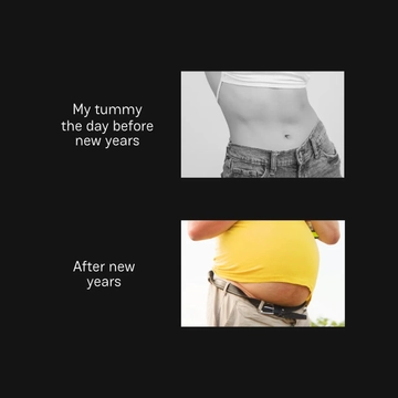 Free Happy New Years Meme Template to Edit Online