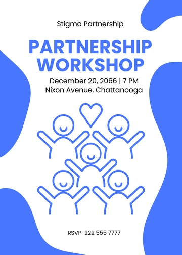 Free Partnering Workshop Invitation Template to Edit Online