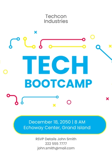 Free Modern Workshop Invitation Template to Edit Online