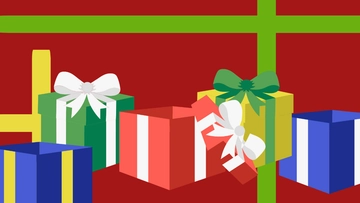 Free Boxing Day Clipart Background Template to Edit Online