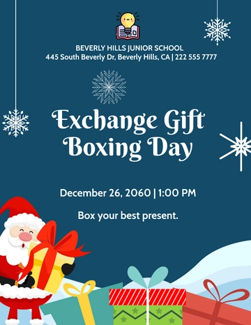 Free Party Boxing Day Flyer Template to Edit Online | Template.net