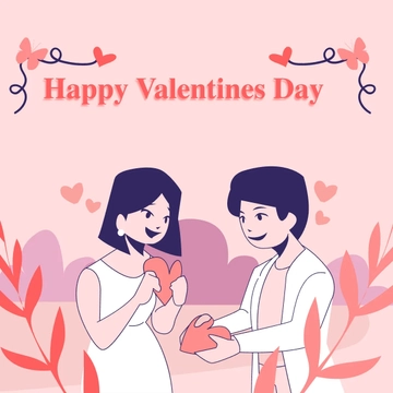 Free Valentine's Day Clipart Template to Edit Online