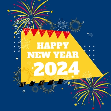 Free New Year's Day Celebration Clipart Template to Edit Online
