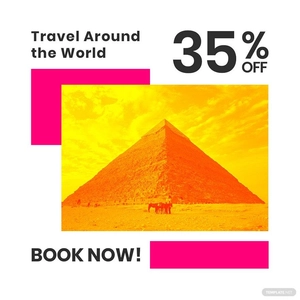 World Travel Instagram Post Template