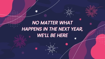 Free New Year's Day Greeting Card Background Template to Edit Online