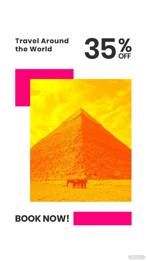 World Travel Instagram Story Template