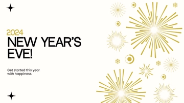 Free New Year's Eve Flyer Background Template to Edit Online