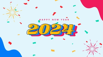 Free New Year's Eve Colorful Background Template to Edit Online
