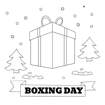 Free Beautiful Boxing Day Drawing Template to Edit Online Free Beautiful Boxing Day Drawing Template to Edit Online