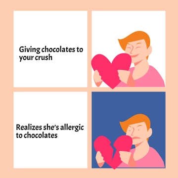 Free Valentine's Day Meme Clipart Template to Edit Online