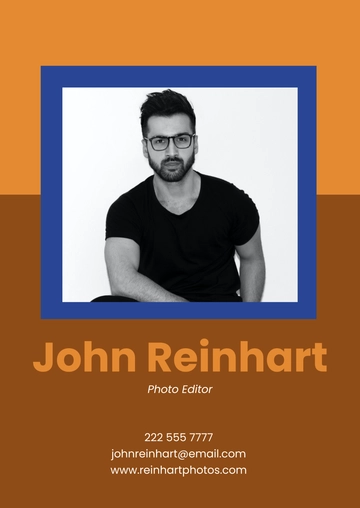 Free Sample Photography Portfolio Template to Edit Online