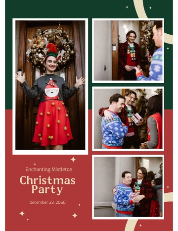 Free Christmas Photo Booth Template to Edit Online | Template.net