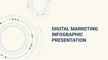Free Digital Marketing Infographic Presentation Template to Edit Online