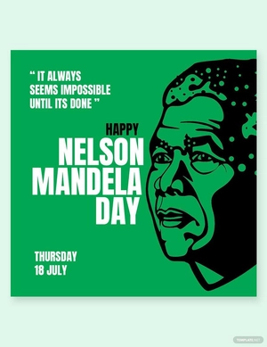 Nelson Mandela Day Instagram Post Template