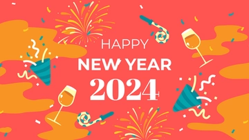 Free New Year's Day High resolution Background Template to Edit Online
