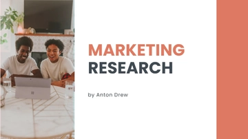 Free Marketing Research Presentation Template to Edit Online