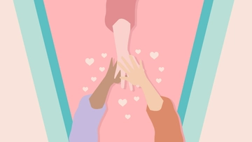Free National New Friends Day Background Template to Edit Online