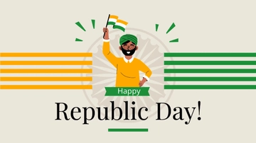 Free Republic Day Background Template to Edit Online