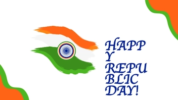 Free Republic Day Abstract Background Template to Edit Online