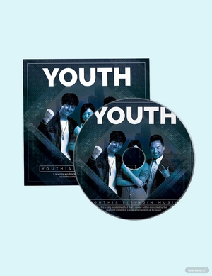 New Artist CD Cover Template