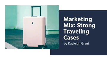 Free Marketing Mix Presentation Template to Edit Online