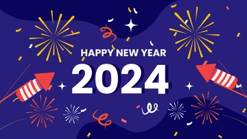 Free New Year's Day Wallpaper Background Template to Edit Online