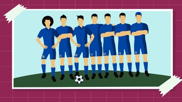 Free World Cup 2022 Photo Background Template to Edit Online
