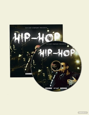 Hip Hop CD Cover Template