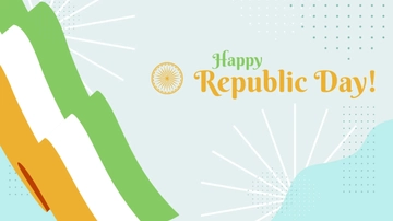 Free Republic Day High Resolution Background Template to Edit Online
