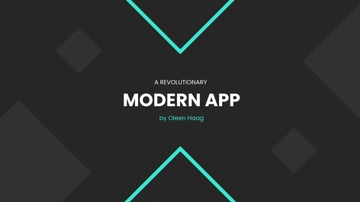 Free Modern Conference Presentation Template to Edit Online