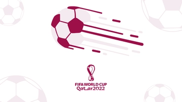 Free World Cup 2022 White Background Template to Edit Online