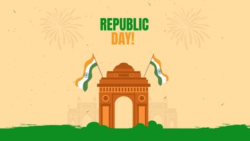Free Republic Day Texture Background Template to Edit Online