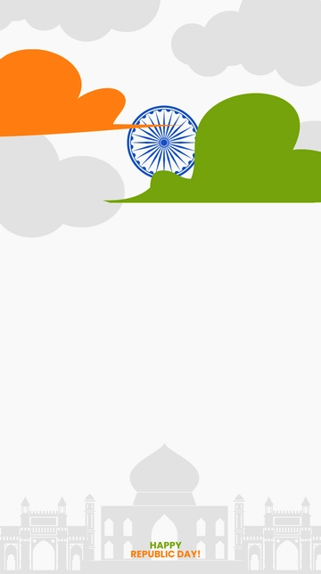 Free Republic Day iPhone Background Template to Edit Online