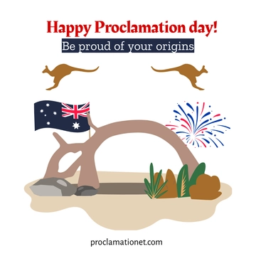 Free Proclamation Day Flyer Vector Template to Edit Online