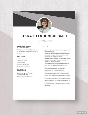 Apparel Buyer Resume