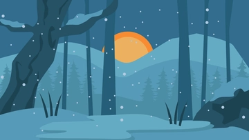 Free Winter Solstice Wallpaper Background Template to Edit Online