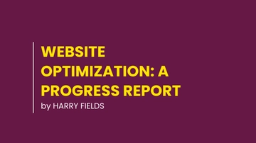 Free Progress Report Presentation Template to Edit Online