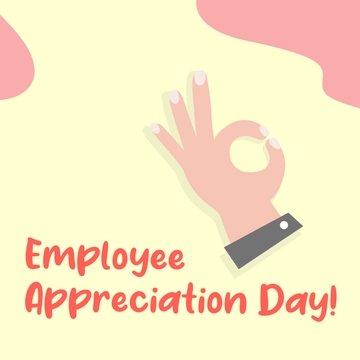 Free Employee Appreciation Day Clipart Template to Edit Online